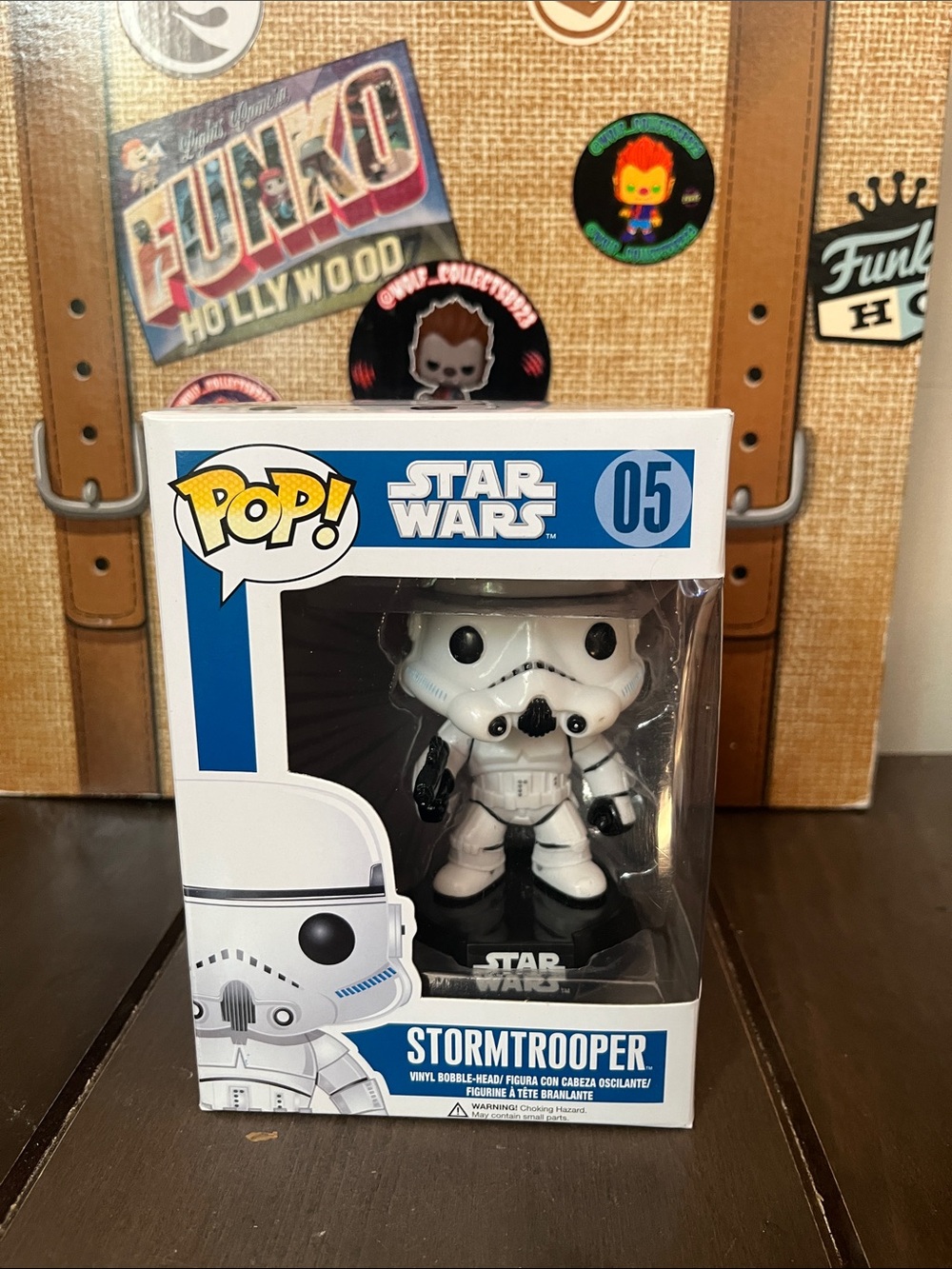 Funko Pop! Star Wars Stormtrooper Vinyl Figure - White & Black